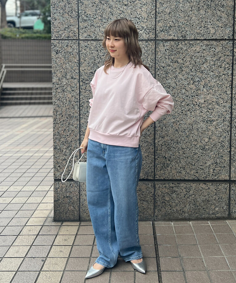 Rouge vif「【RED CARD/レッドカード】別注Dakota ルーズストレートデニム」|デニム|