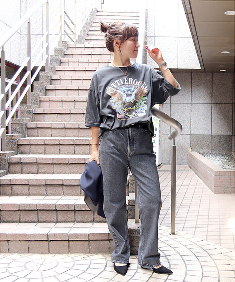 Rouge vif「【MICA&DEAL×GOOD ROCK SPEED】5分袖  コラボロックTシ」|Tシャツ・カットソー|