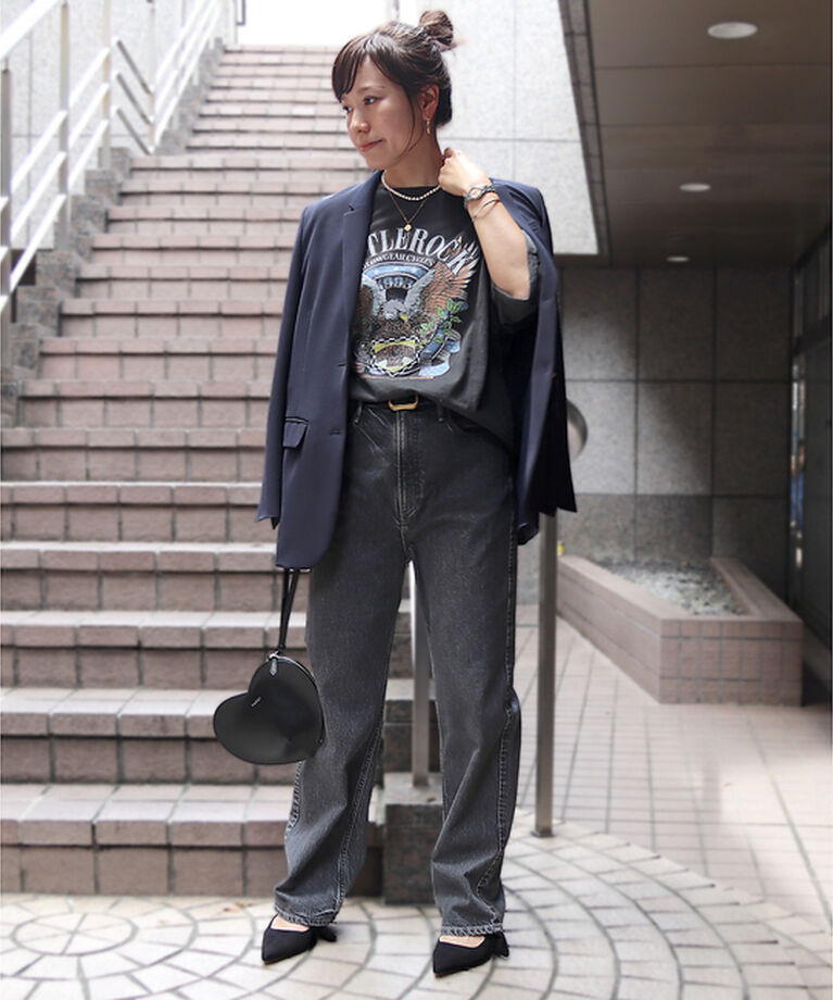 Rouge vif「【MICA&DEAL×GOOD ROCK SPEED】5分袖  コラボロックTシ」|Tシャツ・カットソー|