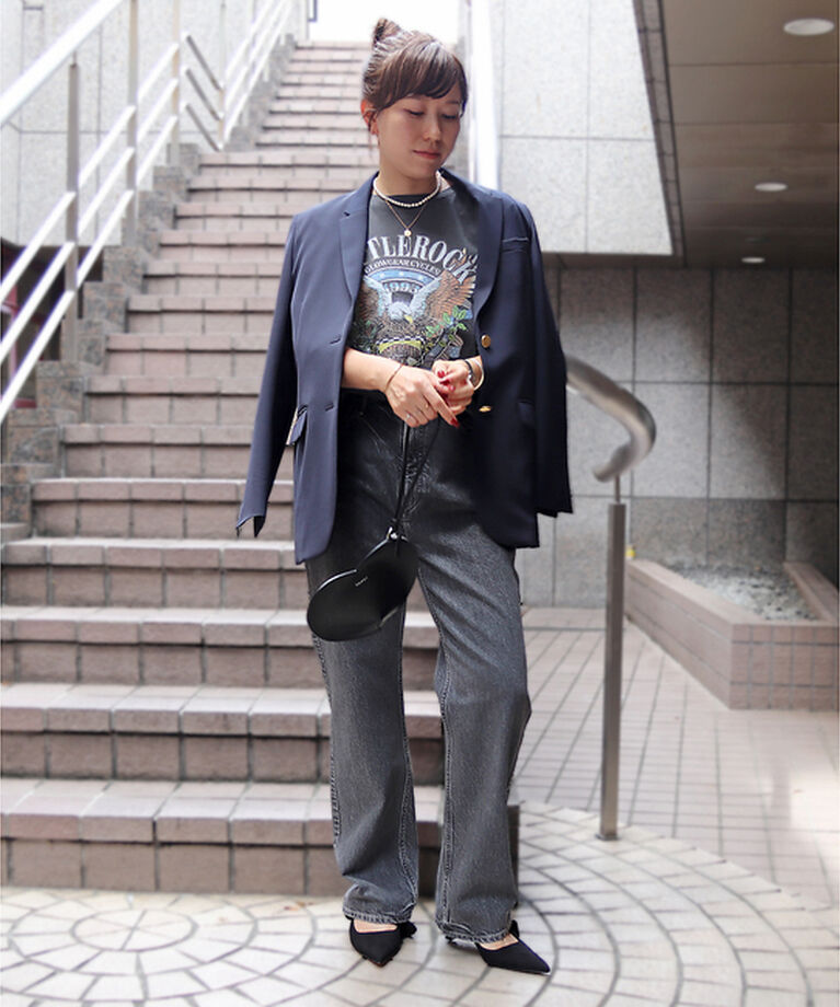Rouge vif「【MICA&DEAL×GOOD ROCK SPEED】5分袖  コラボロックTシ」|Tシャツ・カットソー|
