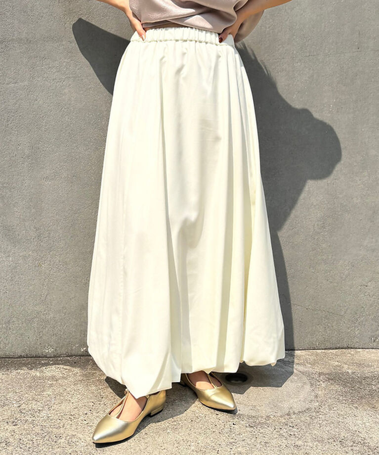 Rouge vif「【一部店舗限定】とろみバルーンスカート」|スカート|