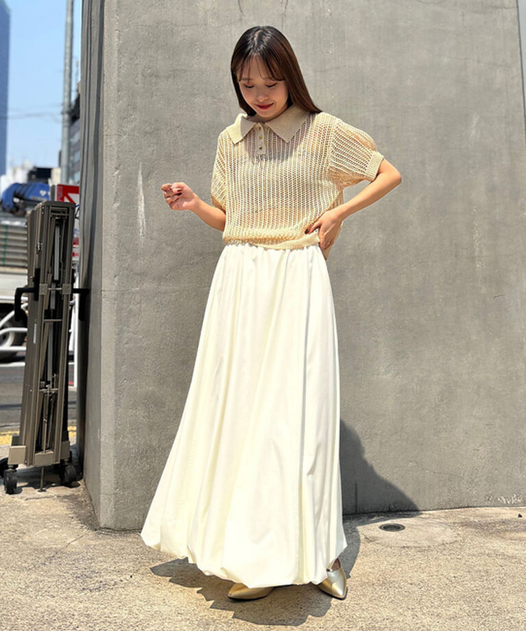 Rouge vif「【一部店舗限定】とろみバルーンスカート」|スカート|