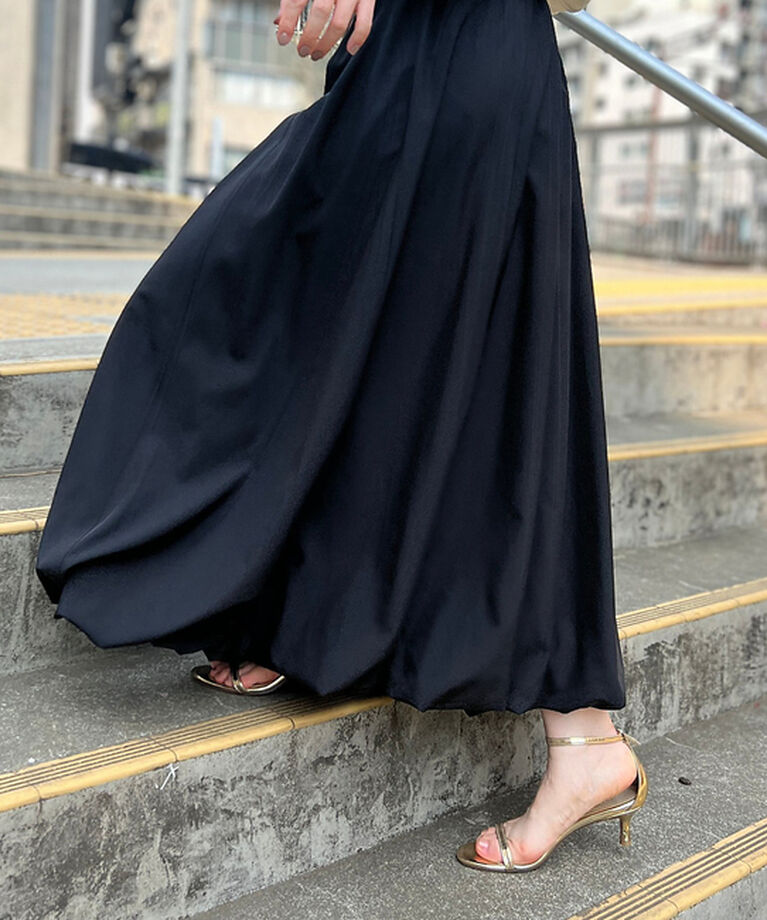 Rouge vif「【一部店舗限定】とろみバルーンスカート」|スカート|