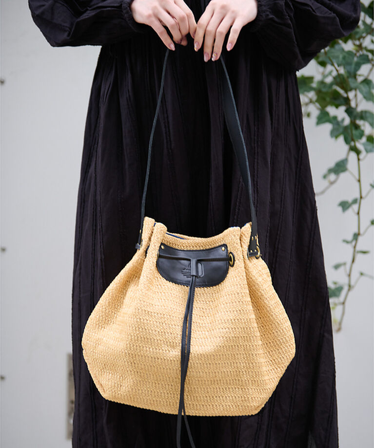 Rouge vif「【Ampersand / アンパサンド】basket like bag/AP24」|ショルダー・メッセンジャー|
