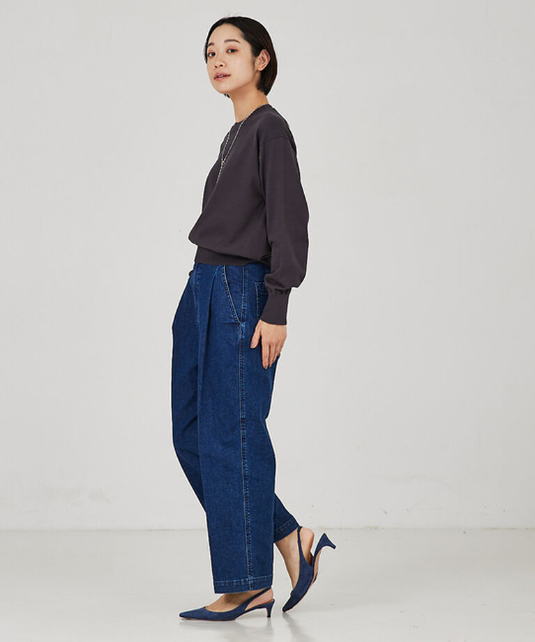 qualite「【e×qualite】トラウザーデニム」|デニム|