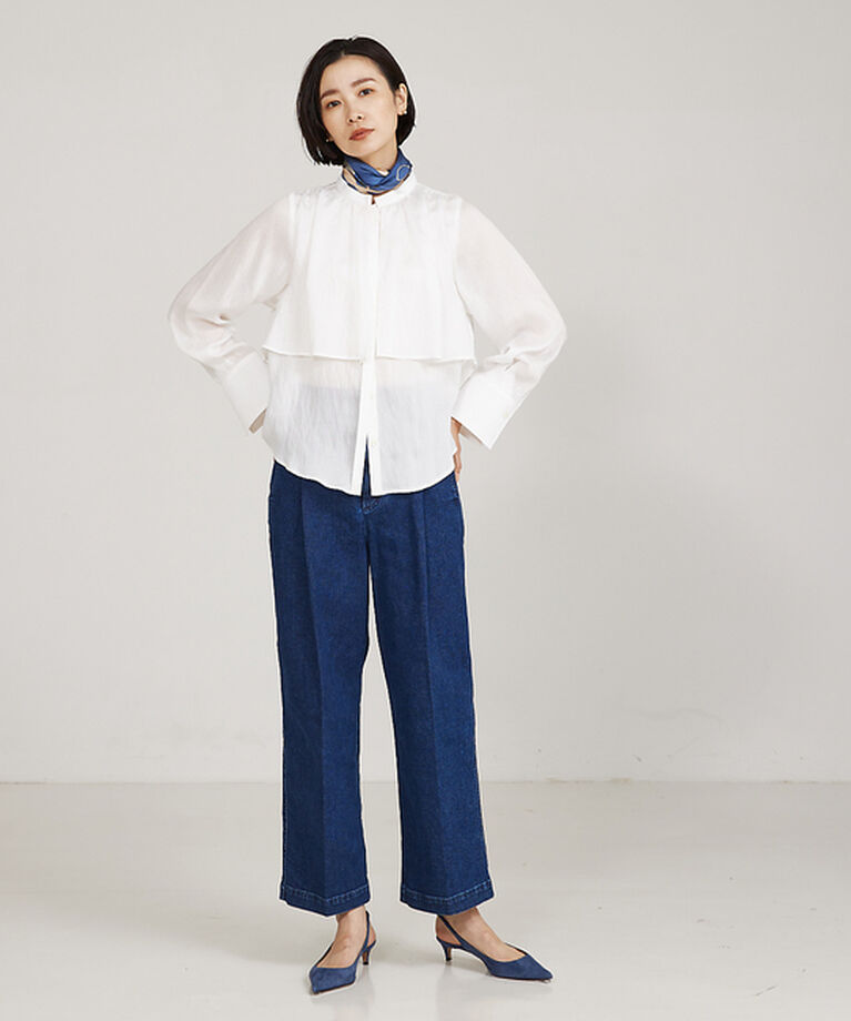 qualite「【e×qualite】トラウザーデニム」|デニム|