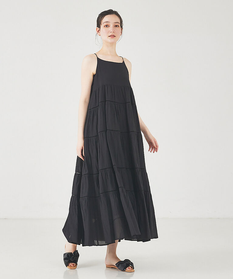 qualite「【PALOMA BARCELO】LEIRE　リボンフラットサンダル」|サンダル|
