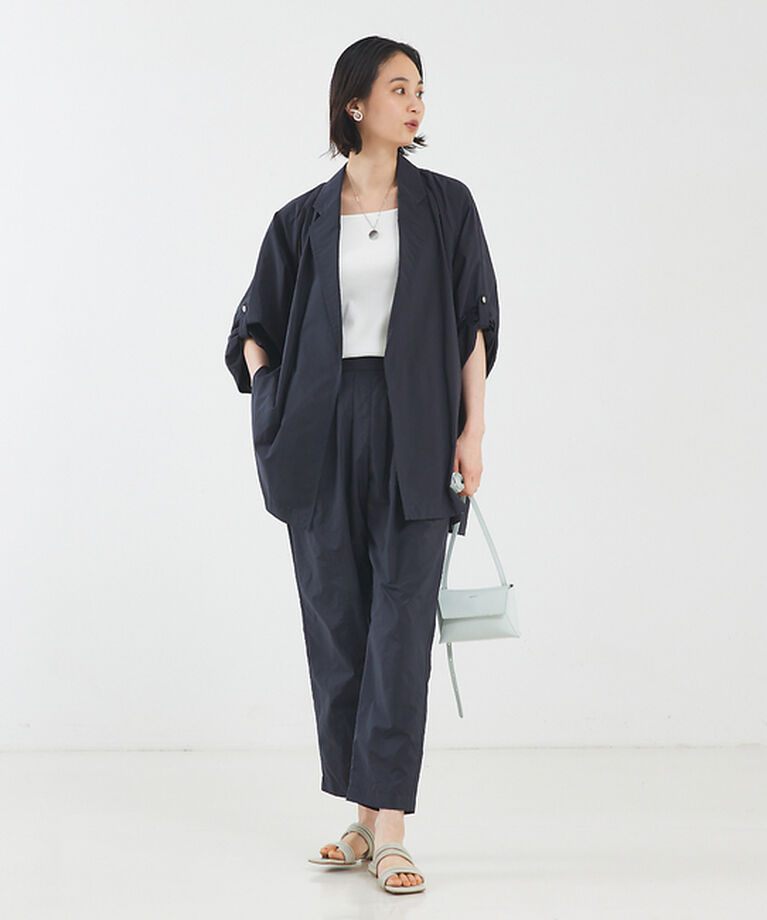 qualite「【セットアップ対応】撥水マイクロタフタタックパンツ」|その他|