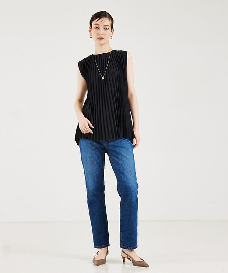 qualite「【e×qualite】ストレートストレッチパンツ」|その他|