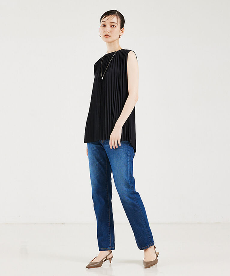 qualite「【e×qualite】ストレートストレッチパンツ」|その他|