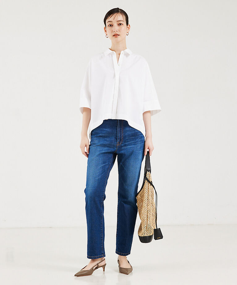 qualite「【e×qualite】ストレートストレッチパンツ」|その他|