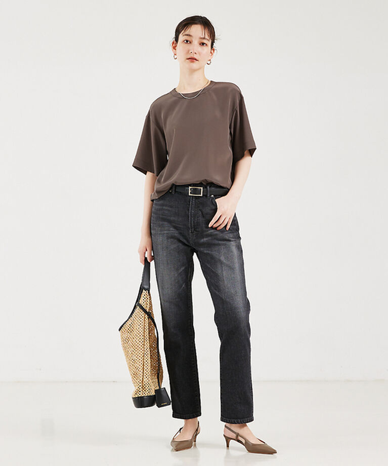 qualite「【e×qualite】ストレートストレッチパンツ」|その他|