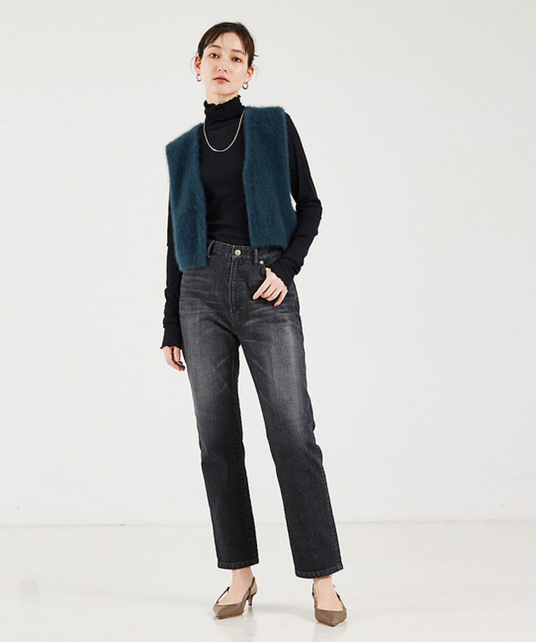 qualite「【e×qualite】ストレートストレッチパンツ」|その他|