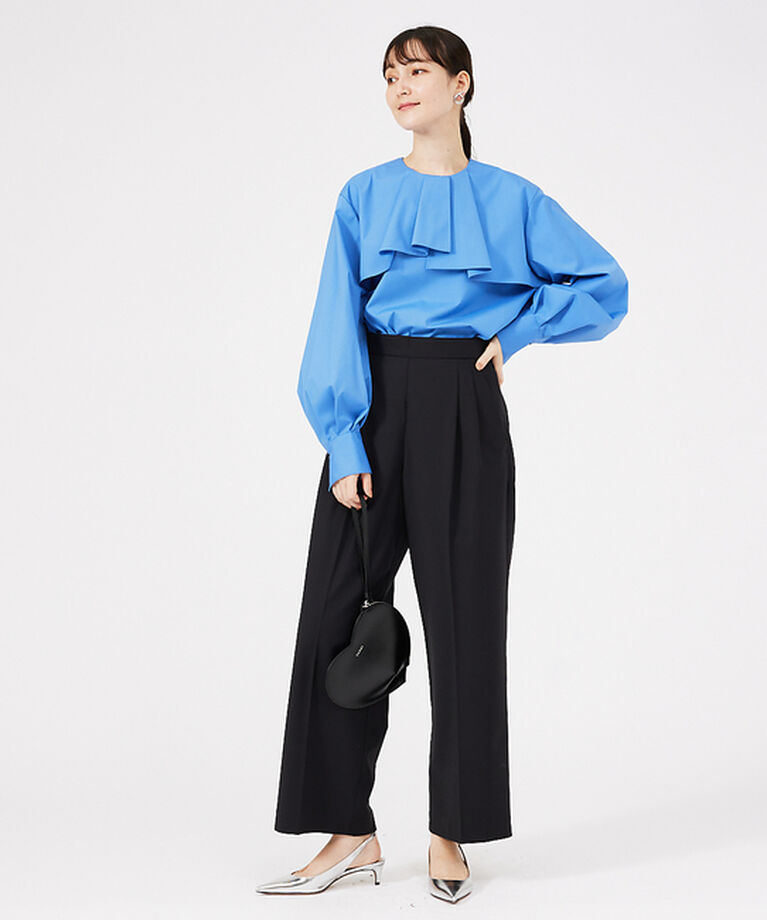 qualite「【セットアップ対応】ウールトロ2タックストレートパンツ」|その他|