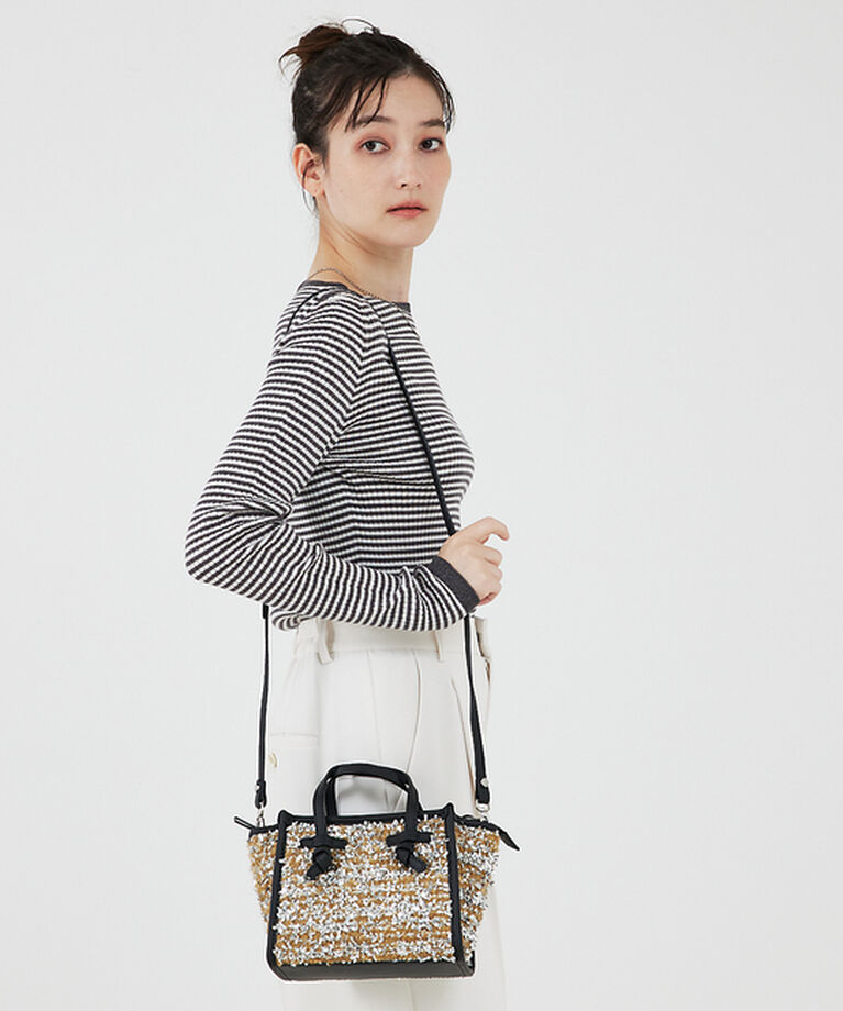 qualite「【日本製/2024AW】シームレスクルーネックニット」|ニット・セーター|