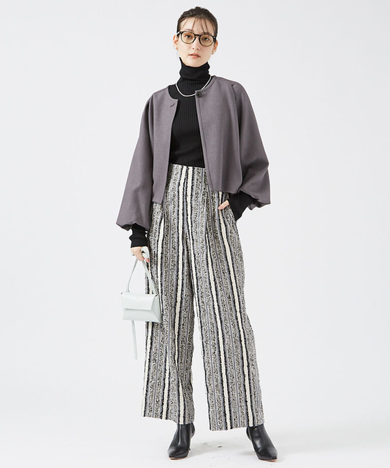 qualite「【日本製/2024AW】シームレスタートルニット」|ニット・セーター|
