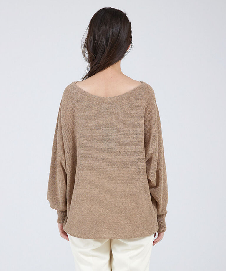 qualite「【EC＆一部店舗限定色】camifineニットプルオーバー」|ニット・セーター|