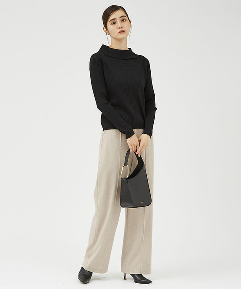 qualite「【セットアップ対応】ツイルジャージパンツ」|スラックス|