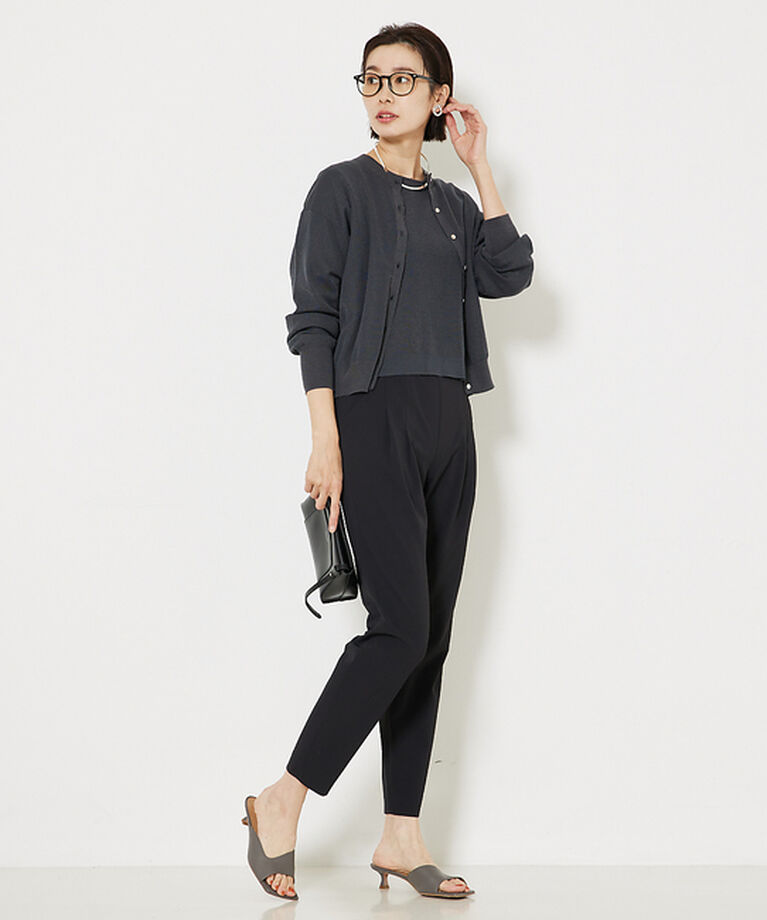 qualite「2WAYストレッチタックパンツ」|その他|