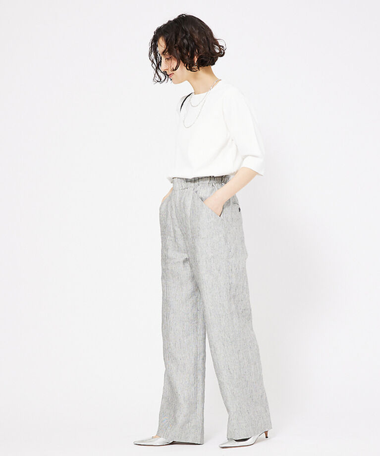qualite「ラメリネンドロストパンツ」|その他|
