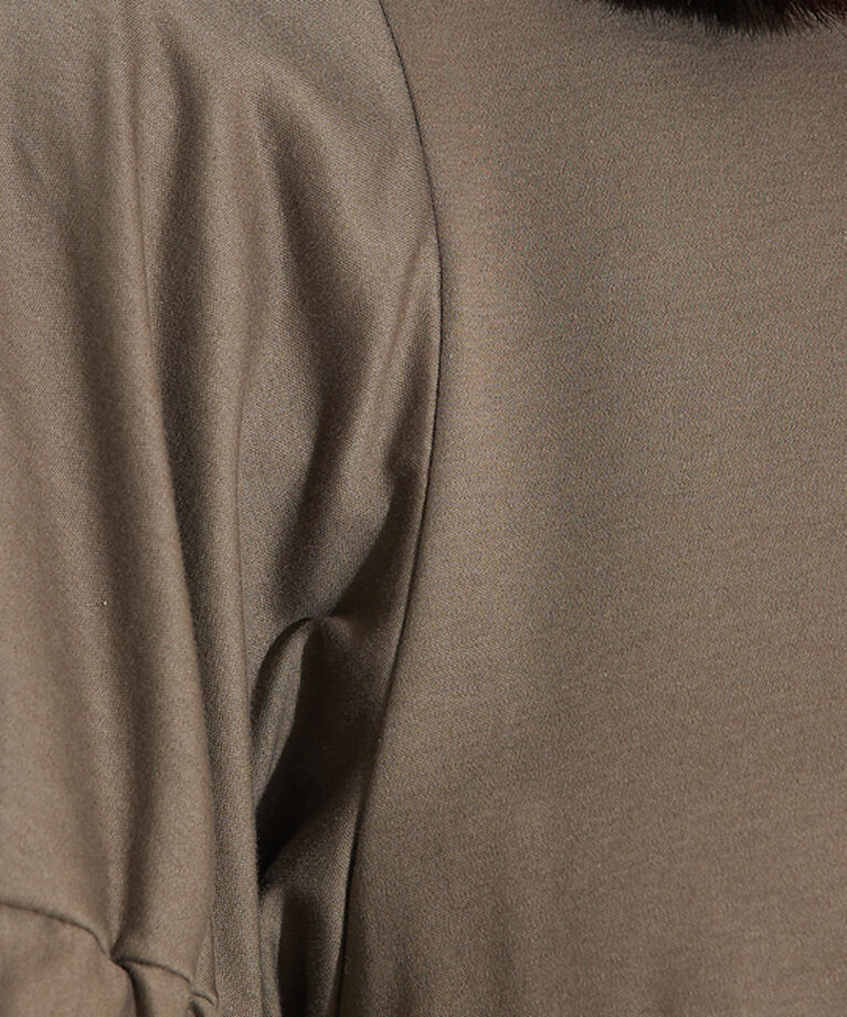 qualite「袖ギャザーカットTOP」|Tシャツ・カットソー|