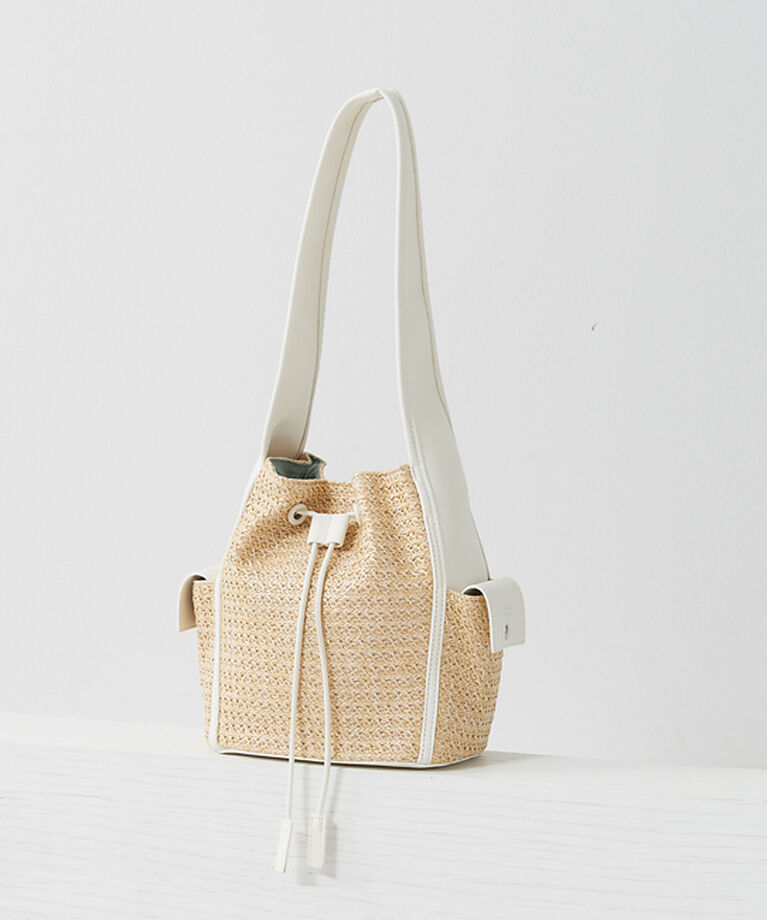 LOWELL things「●【WEB限定】メッシュショルダーBAG」|ショルダー・メッセンジャー|ホワイト