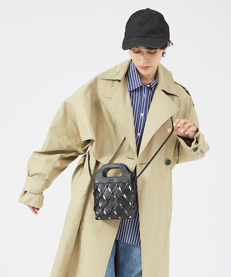 LOWELL things「Tisser mini/レザーメッシュショルダーバッグ」|ショルダー・メッセンジャー|