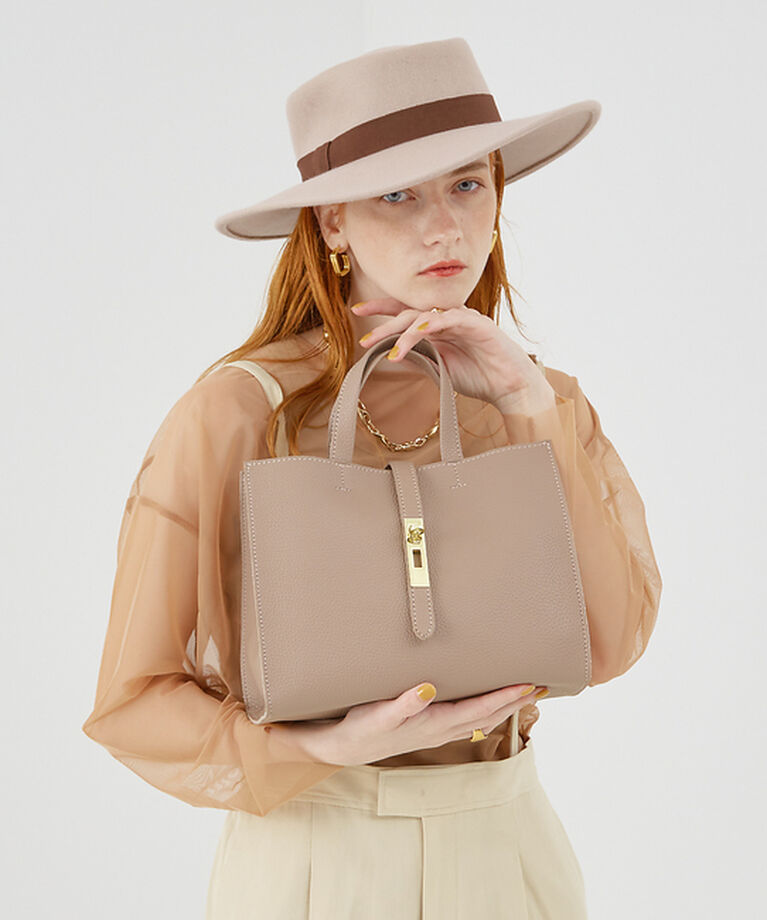 LOWELL things「●SOEUR/金具付きトートバッグ」|トートバッグ|