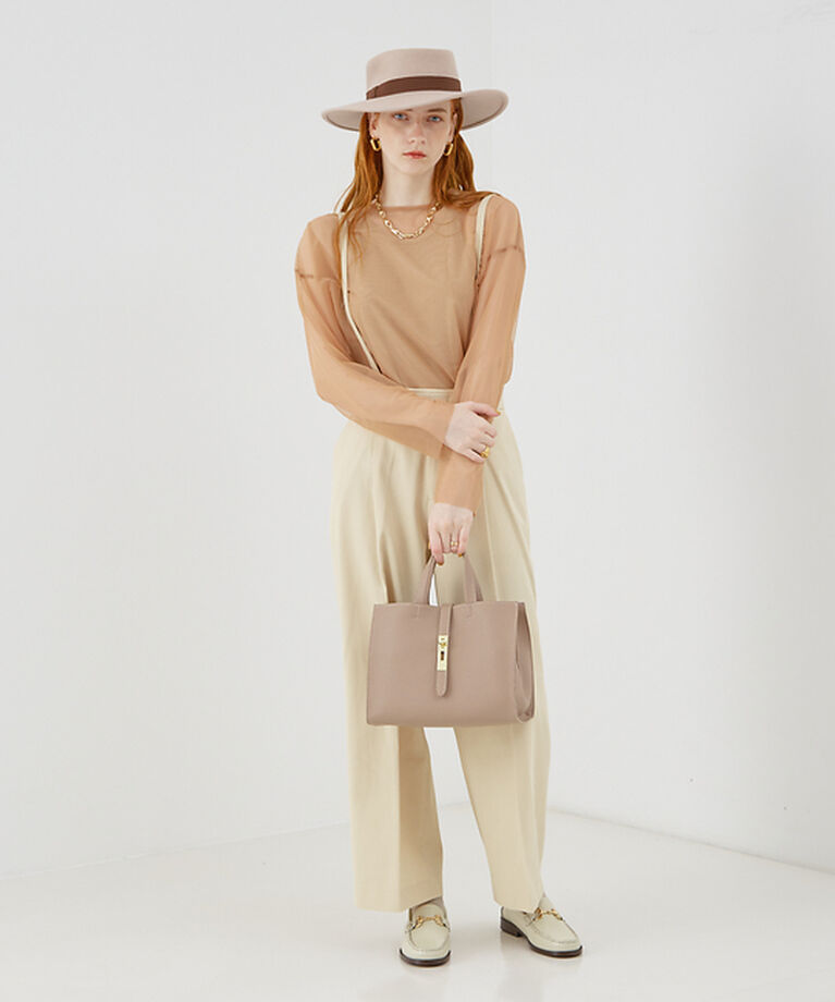 LOWELL things「●SOEUR/金具付きトートバッグ」|トートバッグ|