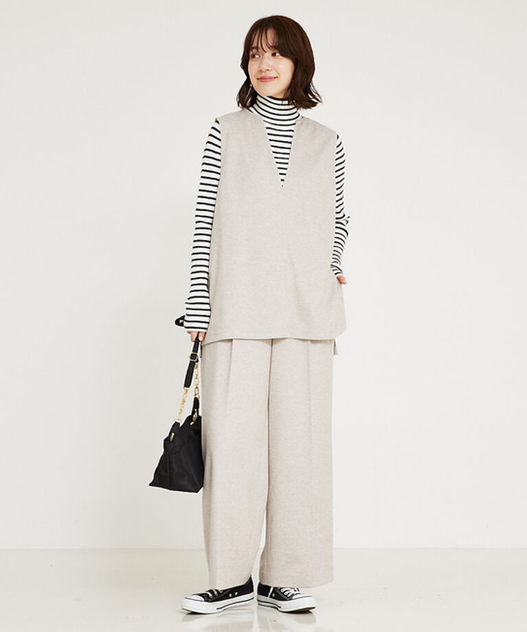 abahouse mavie「【セットアップ対応】ウォームジャージーワイドパンツ」|その他|