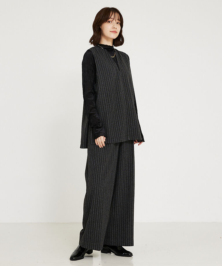 abahouse mavie「【セットアップ対応】ウォームジャージーワイドパンツ」|その他|