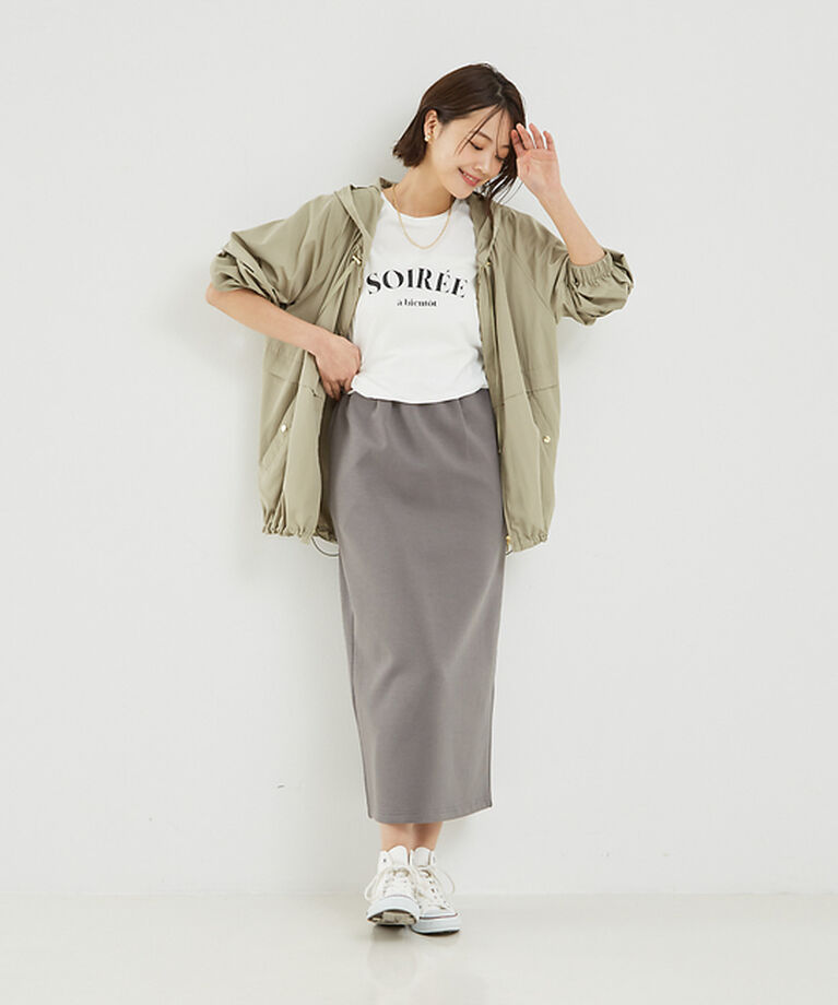 abahouse mavie「撥水ギャザーマウンテンパーカー」|その他|