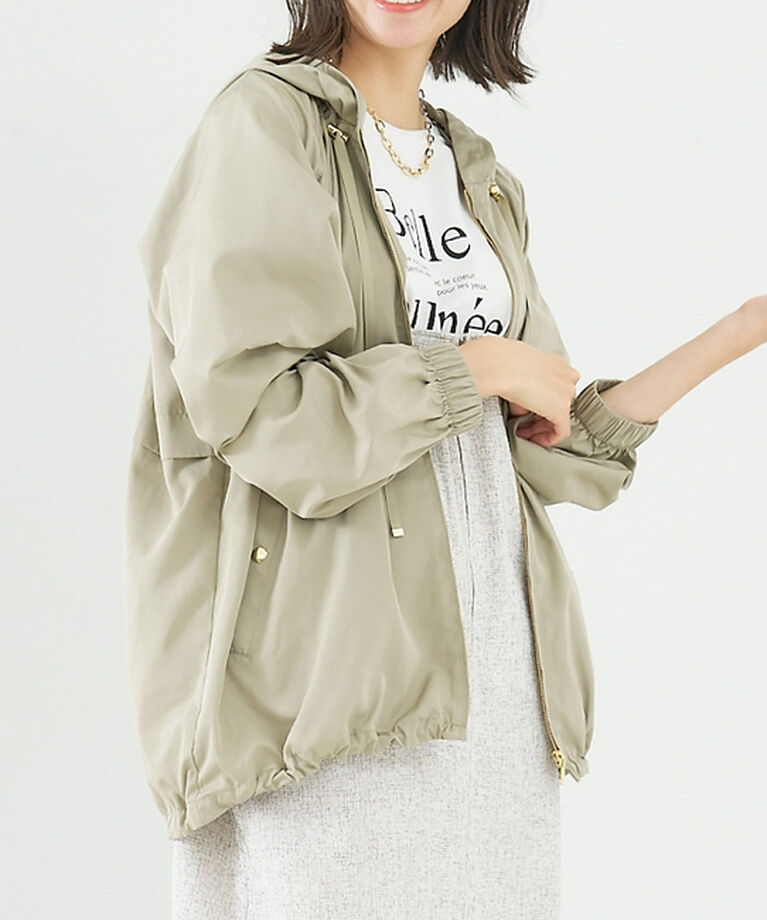 abahouse mavie「撥水ギャザーマウンテンパーカー」|その他|