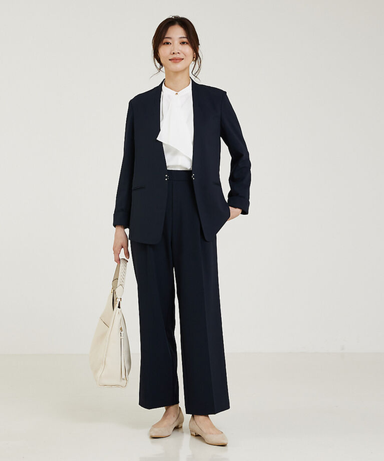abahouse mavie「【エニデイカセット】タックストレートパンツ」|その他|