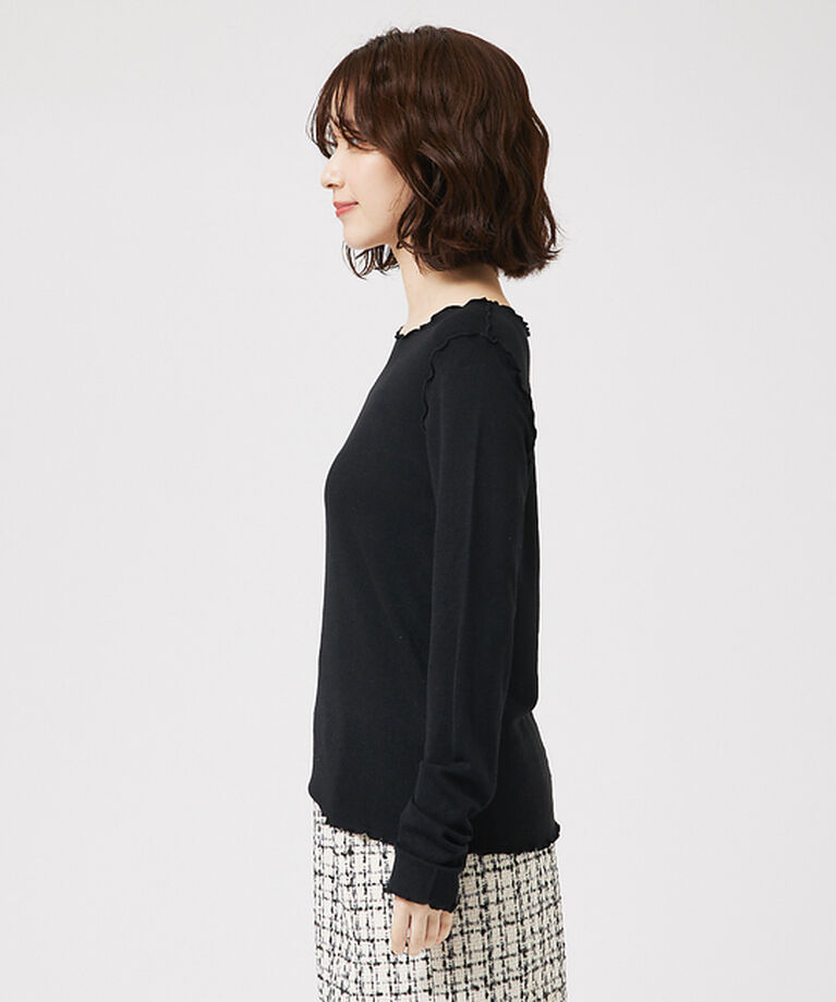 abahouse mavie「スパークナイロンクルーネックプルオーバー」|Tシャツ・カットソー|