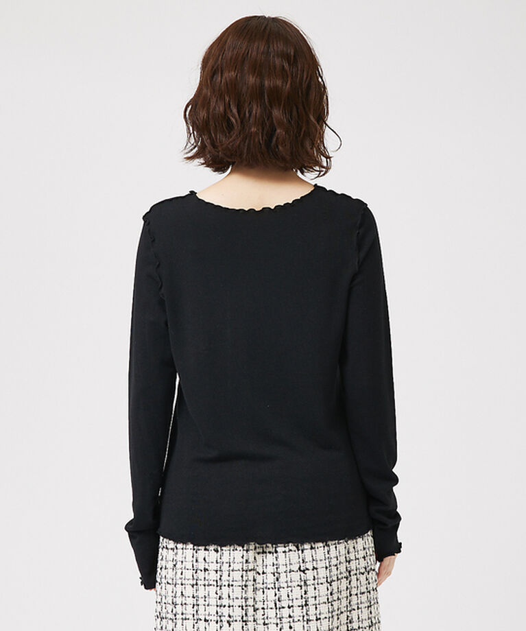 abahouse mavie「スパークナイロンクルーネックプルオーバー」|Tシャツ・カットソー|