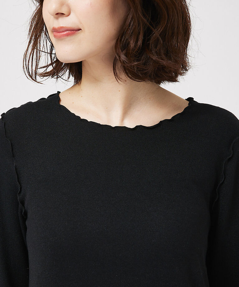 abahouse mavie「スパークナイロンクルーネックプルオーバー」|Tシャツ・カットソー|