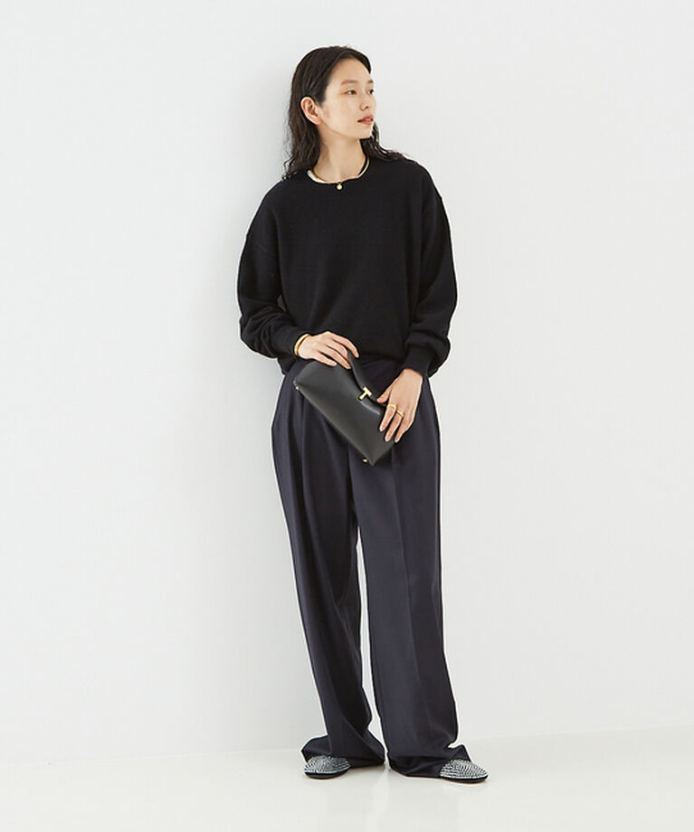 The Store by C' 「【COCUCA】ウールクルーニットプルオーバー」|ニット・セーター|