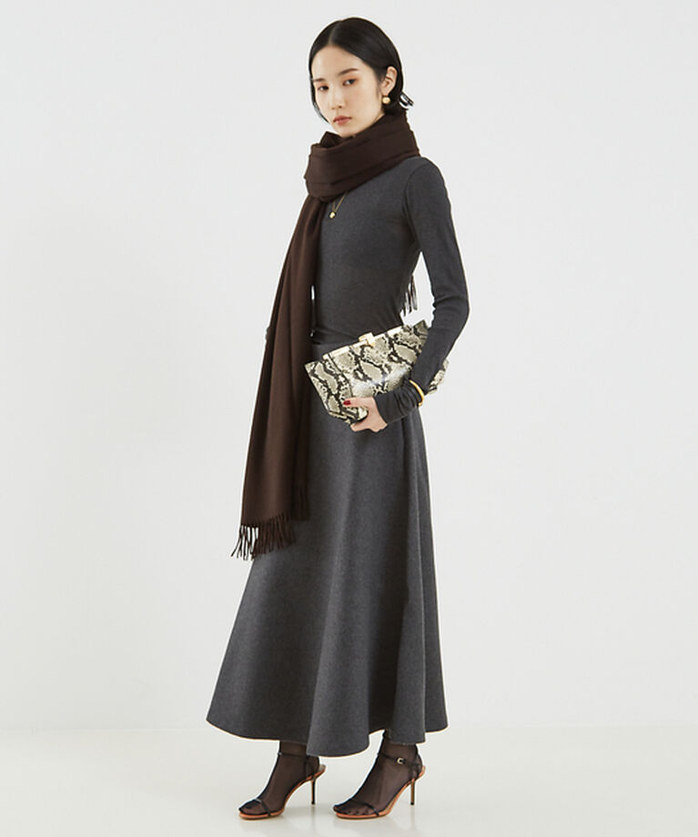 The Store by C' 「【NINETY PERCENT】ANIS SOFT RIB LONG SLEEV」|Tシャツ・カットソー|