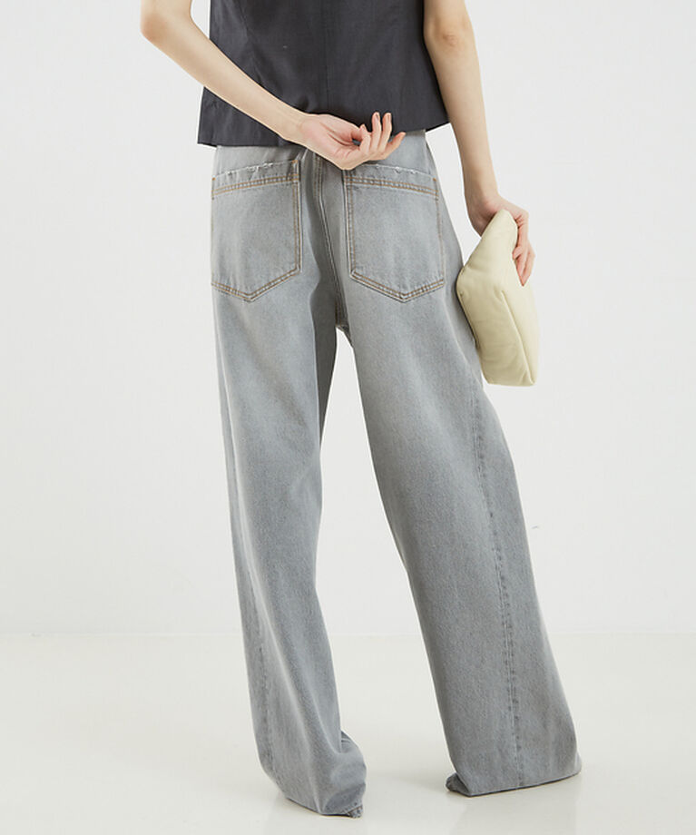 The Store by C' 「【DARKPARK】INES FOLD OVER DENIM ASIAN FIT」|デニム|