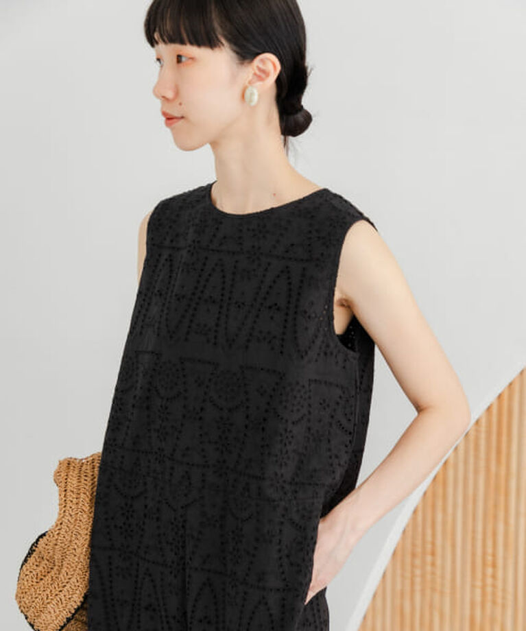 URBAN RESEARCH DOORS「DOORS アイレットレースオールインワン」|スカート|