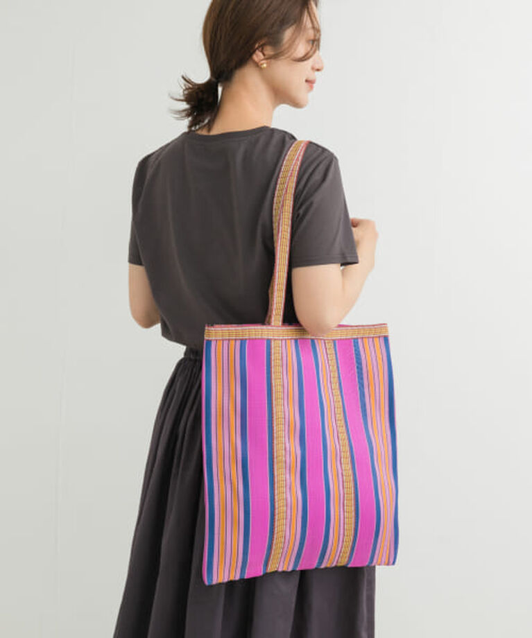 URBAN RESEARCH DOORS「DOORS マーケットトートバッグ」|トートバッグ|PINK