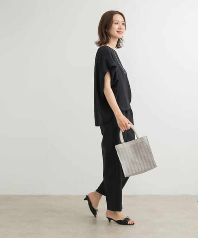 URBAN RESEARCH DOORS「DOORS バックタックコクーンブラウス」|シャツ・ブラウス|