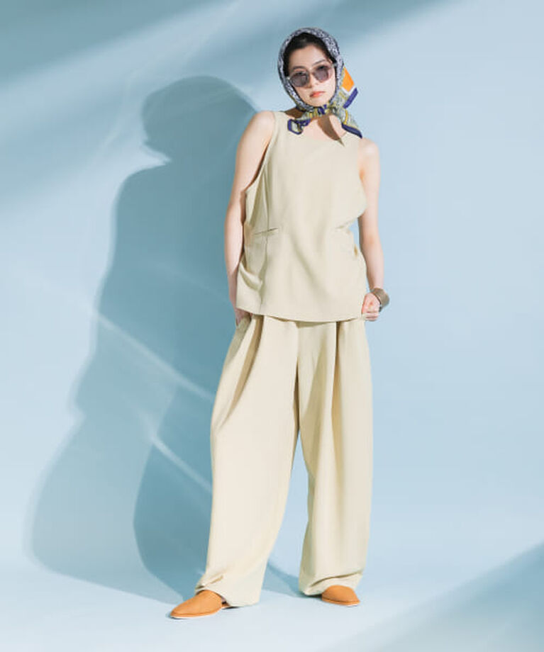  「KBF バックオープンベストセットアップ」|その他|BEIGE