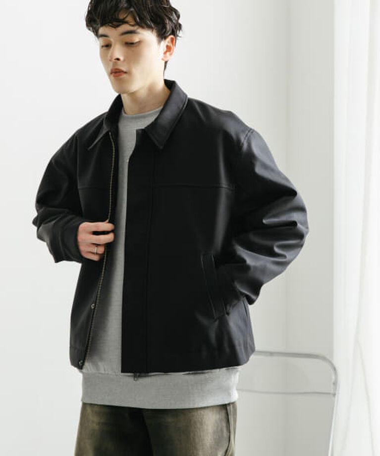 SENSE OF PLACE by URBAN RESEARCH「SENSE OF PLACE FLジップブルゾン」|ブルゾン・スタジャン|