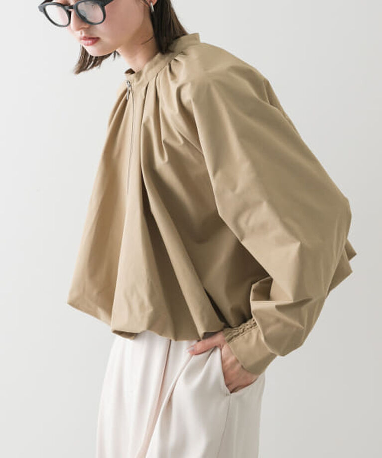 SENSE OF PLACE by URBAN RESEARCH「SENSE OF PLACE バルーンブルゾン」|ブルゾン・スタジャン|BEIGE