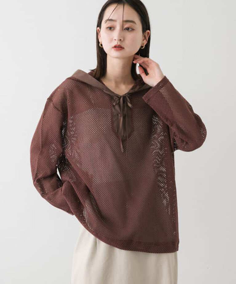 SENSE OF PLACE by URBAN RESEARCH「SENSE OF PLACE フーデットメッシュトップ」|その他|