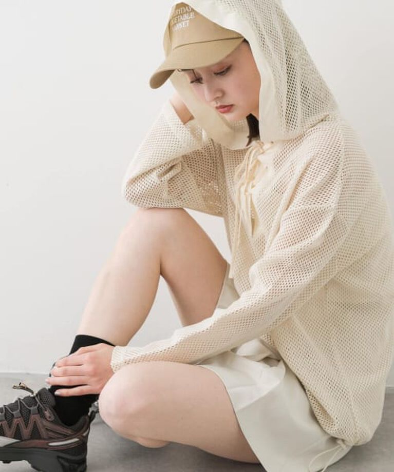 SENSE OF PLACE by URBAN RESEARCH「SENSE OF PLACE フーデットメッシュトップ」|その他|
