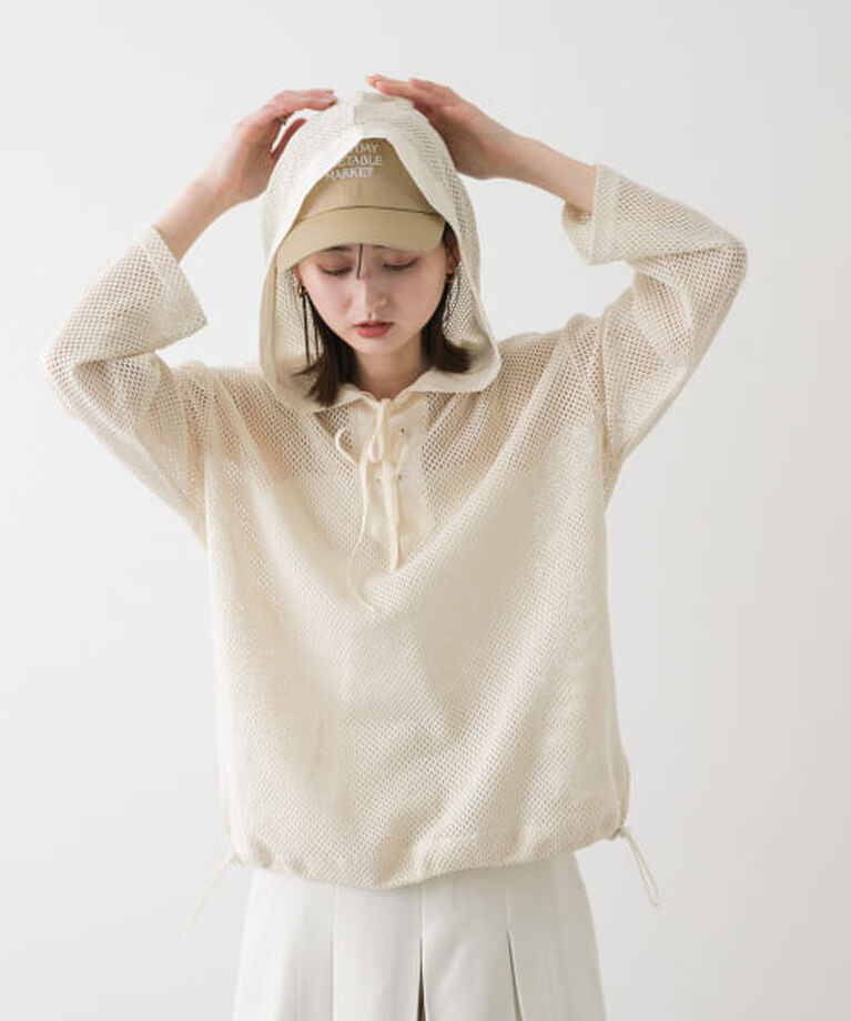 SENSE OF PLACE by URBAN RESEARCH「SENSE OF PLACE フーデットメッシュトップ」|その他|