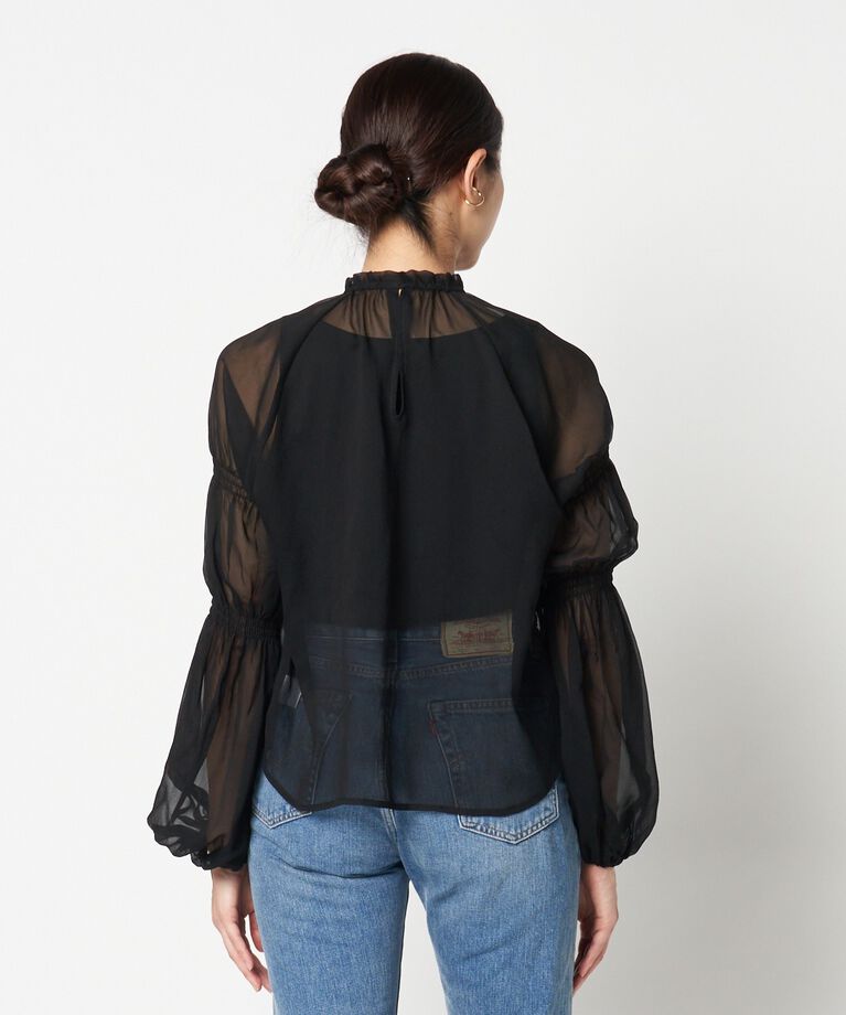 HELIOPOLE「HELIOPOLE CANDY SLEEVE BLOUSE」|シャツ・ブラウス|